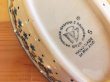 画像4: WIZA社 ポーリッシュポタリー グラタン皿 ブルーフラワー (4)
