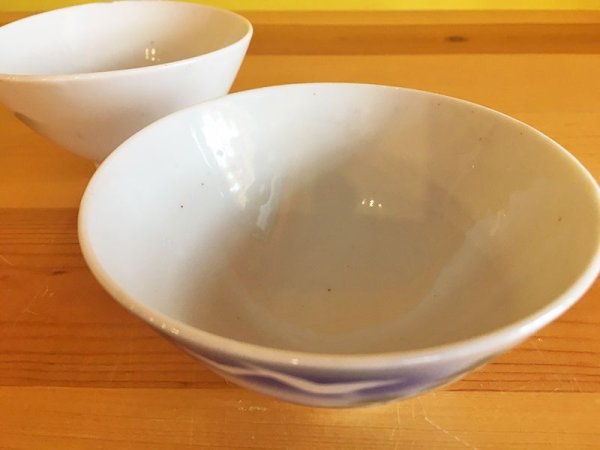 画像3: ヴィンテージ 飯碗 　渡り鳥 (3)