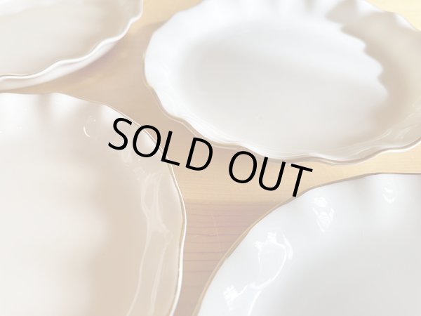 画像4: ヴィンテージ たち吉 フリルプレート φ14cm (4)