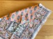 画像1: インド ブロックプリント ランチマット カリーノ ピンク (1)