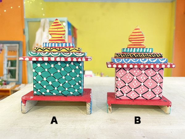画像4: 【再入荷】インド ジャガンナート オリッサ神 ミニ祭壇 (4)