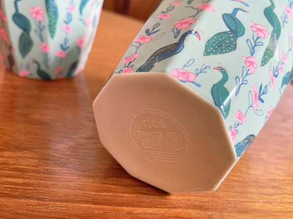 画像3: Rice社 プリントメラミンカップ ピーコックパワー (3)